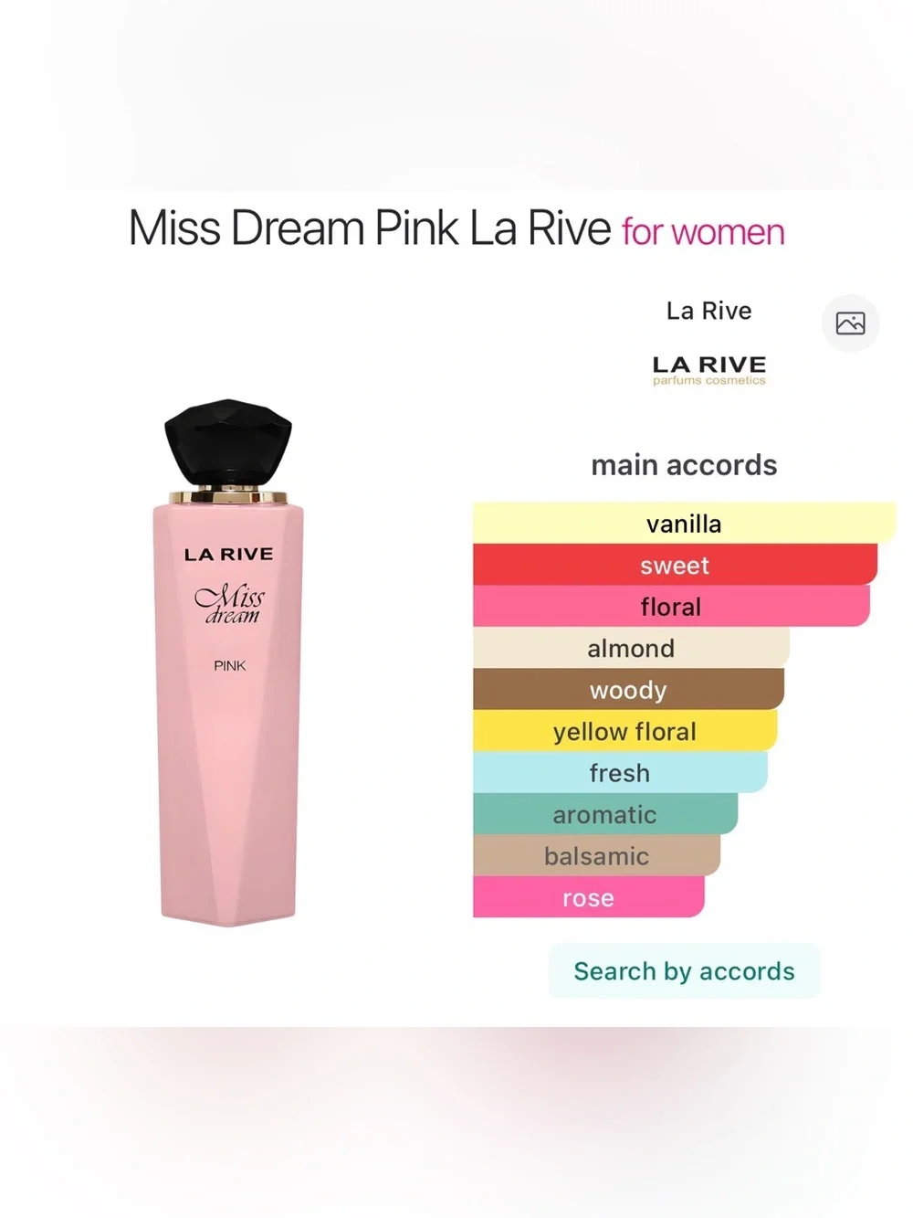 La Rive top notes